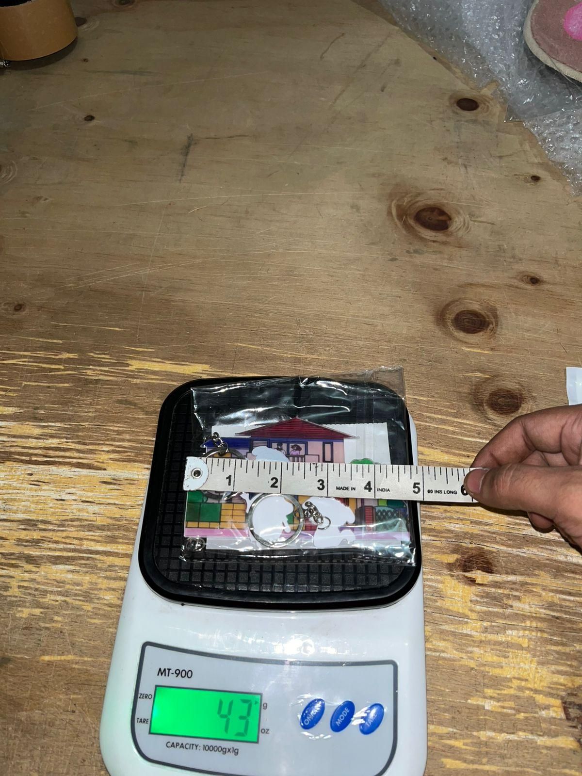 Shinchan & Shiro Keychain + Wall Hanger