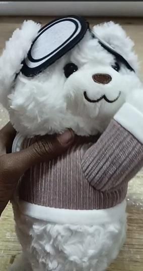 Car Back Seat Tissue Holder (Plush Bear)