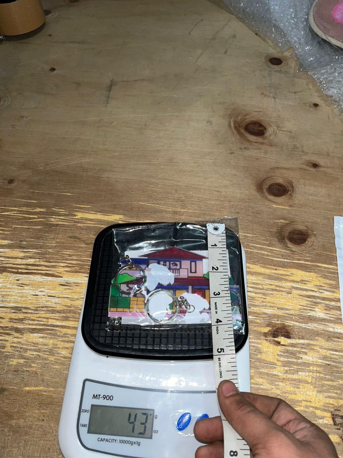 Shinchan & Shiro Keychain + Wall Hanger